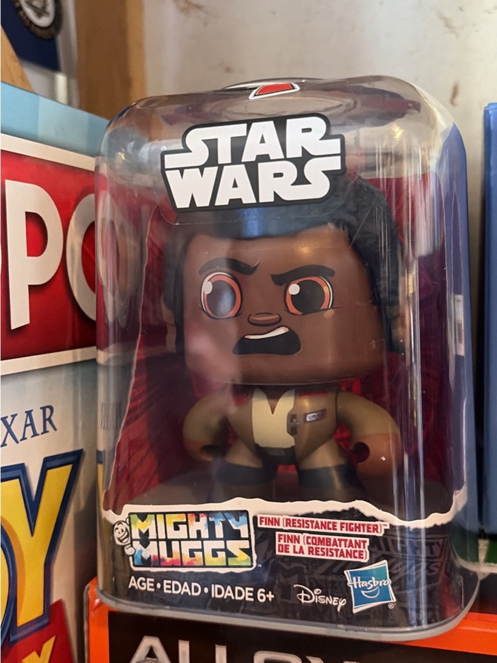 Hasbro Star Wars Mighty Muggs Finn Figure - Brown & Black